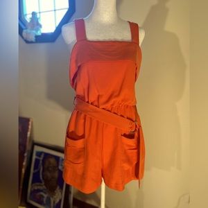 H&M Orange Romper